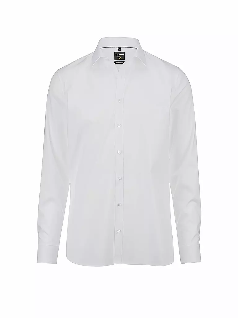 OLYMP NO.6 | Camicia Extra Slim Fit | Bianco