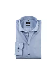 OLYMP NO.6 | Camicia Super Slim Fit | Blu
