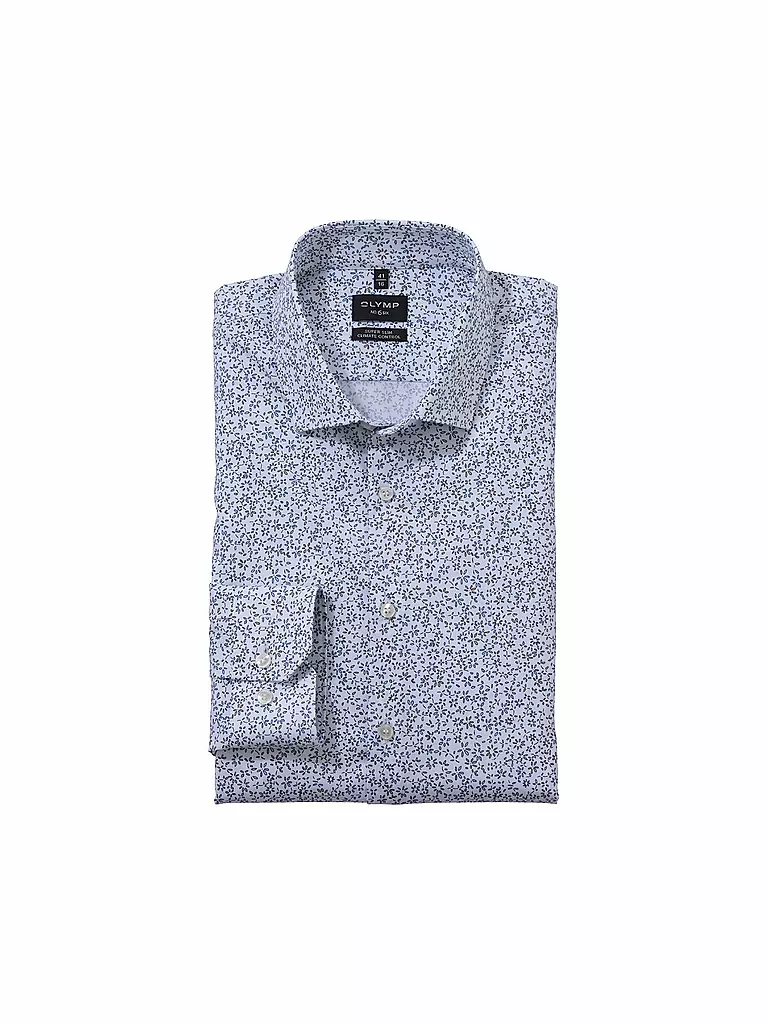 OLYMP NO.6 | Camicia Super Slim Fit | Bianco