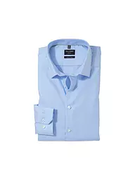 OLYMP NO.6 | Camicia SUPER SLIM | Blu chiaro