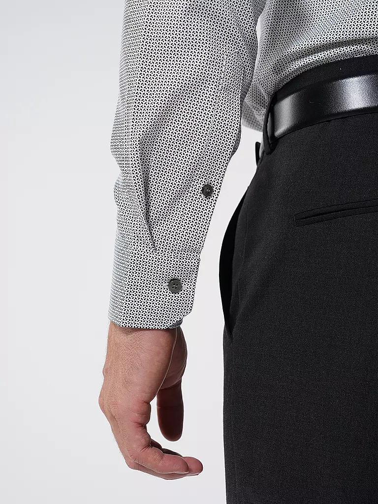 OLYMP NO.6 | Hemd  Super Slim | Bianco