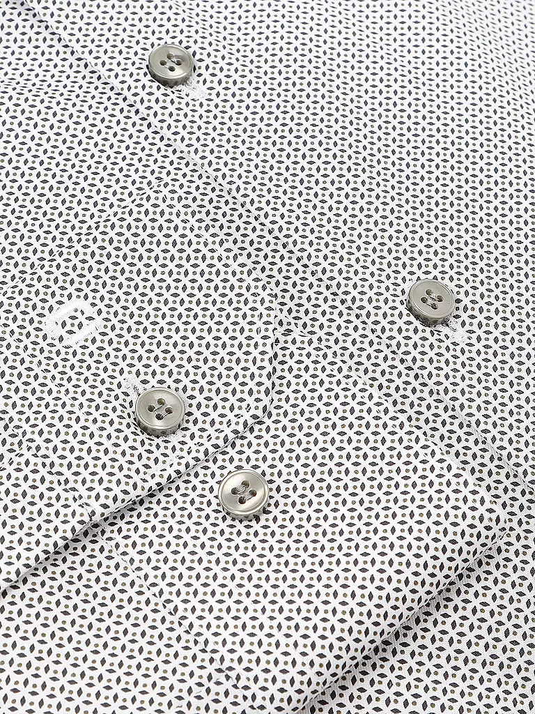 OLYMP NO.6 | Hemd  Super Slim | Bianco