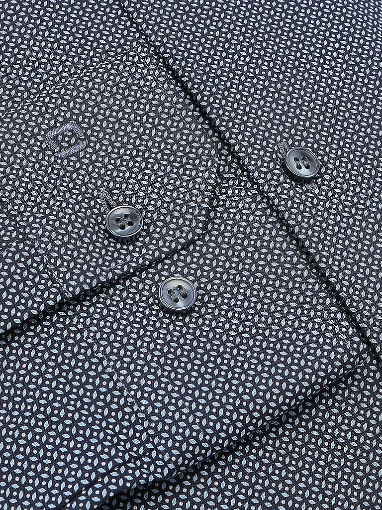 OLYMP NO.6 | Hemd  Super Slim | Blu scuro