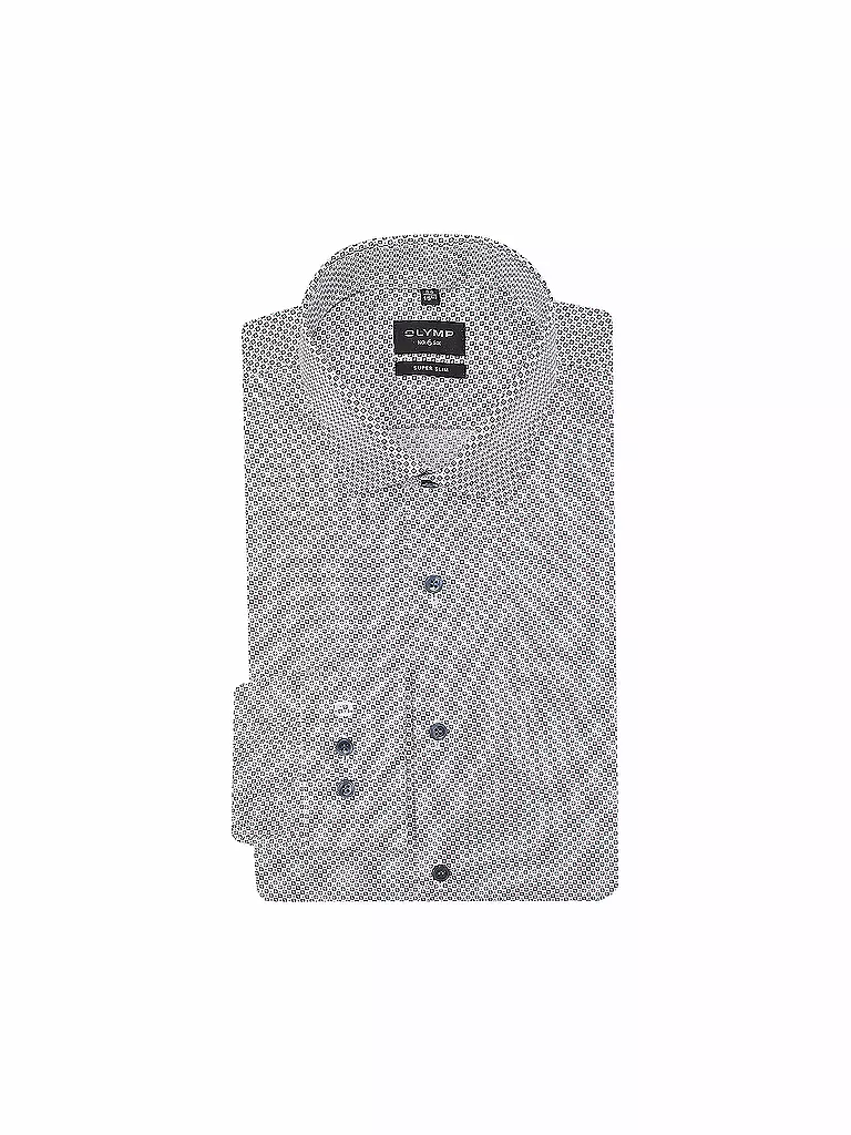 OLYMP NO.6 | Hemd Super Slim Fit  | Bianco