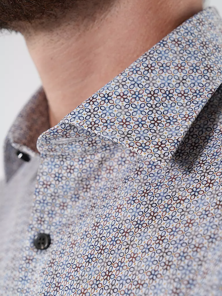 OLYMP NO.6 | Hemd Super Slim | Marrone