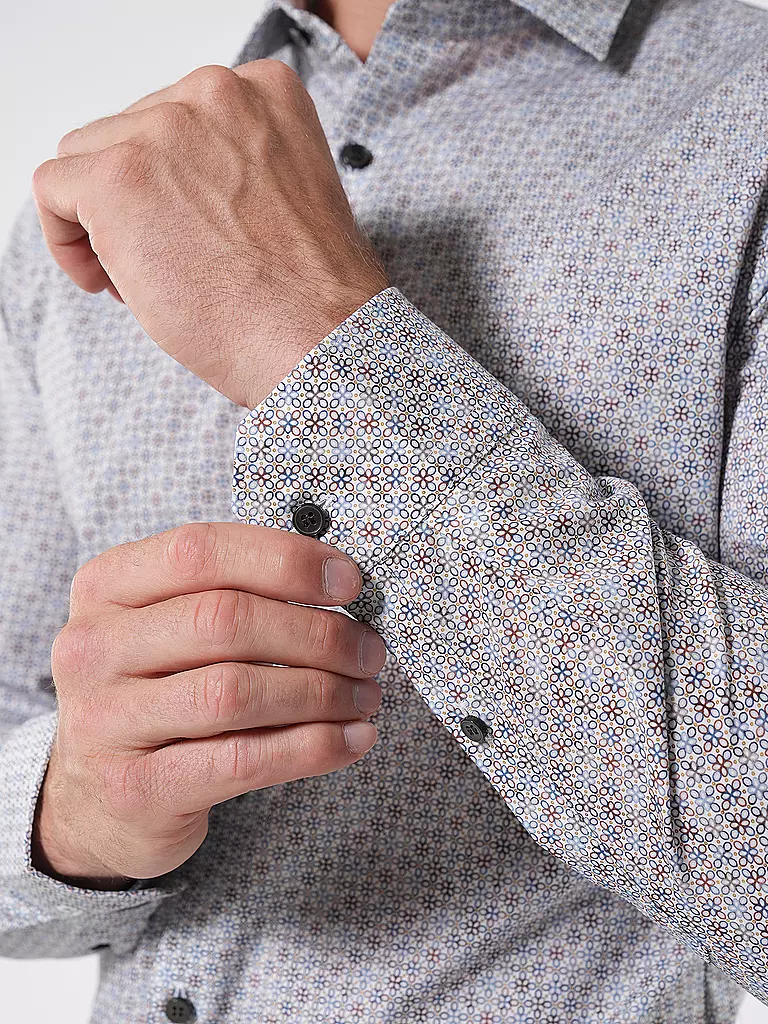 OLYMP NO.6 | Hemd Super Slim | Marrone