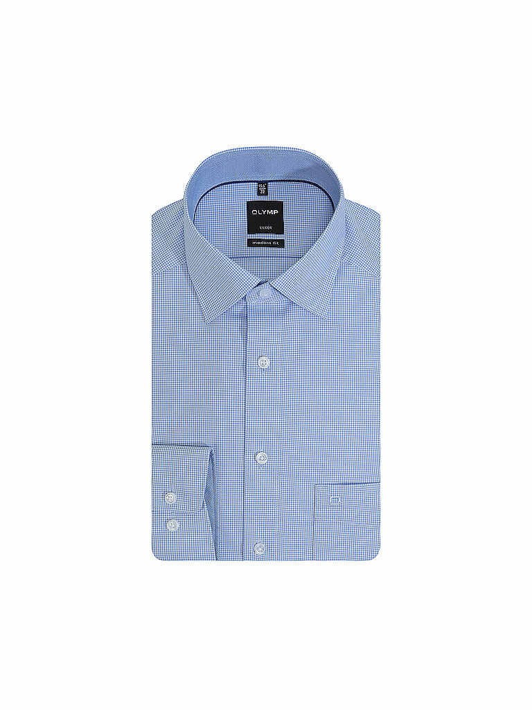 Olymp Camicia Modern Fit blu 41