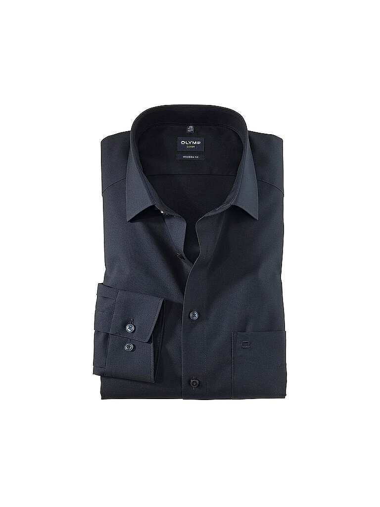 Olymp Camicia Modern Fit blu 44