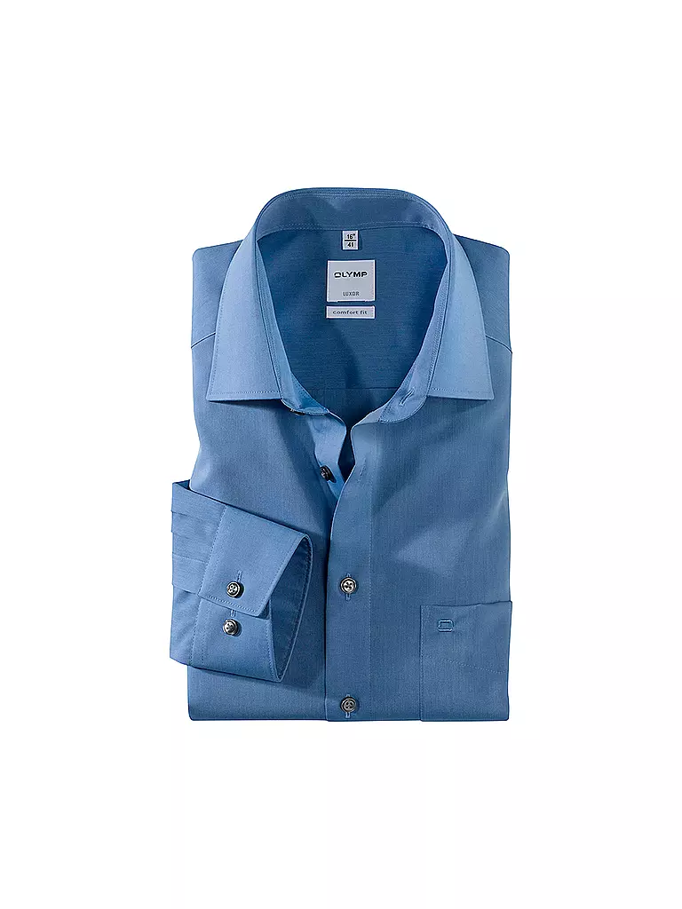 OLYMP | Camicia Comfort Fit | Blu