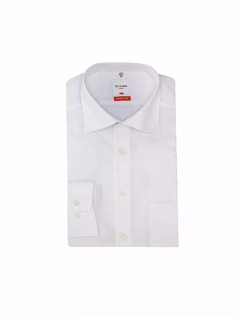OLYMP | Camicia Modern Fit | Bianco