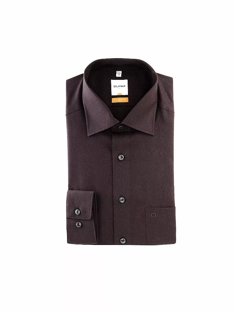 OLYMP | Camicia Modern Fit | Nero
