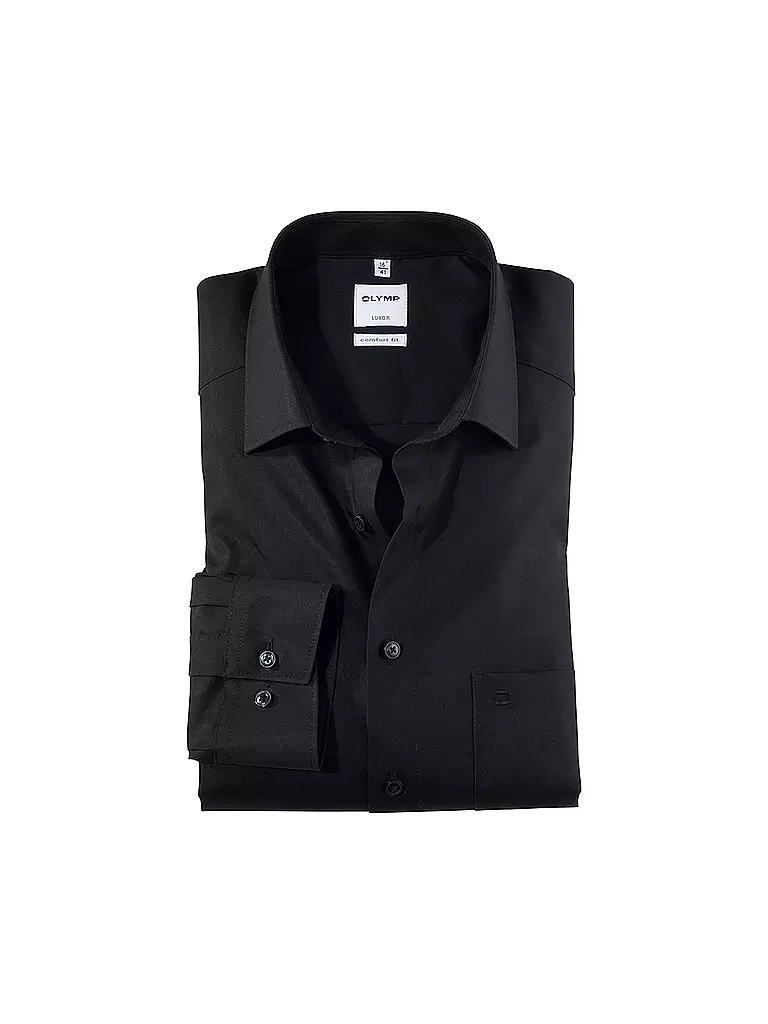 OLYMP | Camicia Modern Fit | Nero