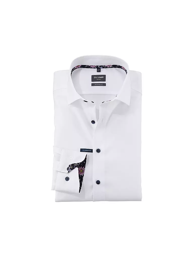 OLYMP | Camicia Modern Fit | Bianco
