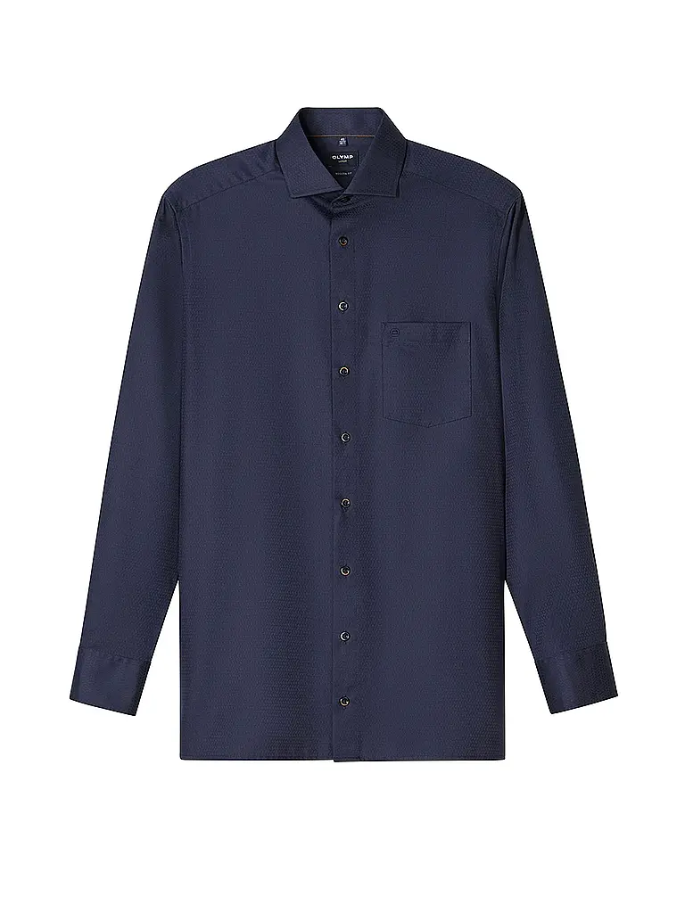 OLYMP | Camicia Modern Fit | Blu scuro
