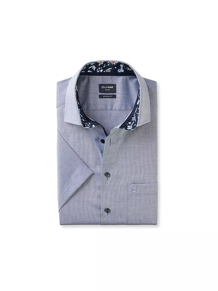 OLYMP | Camicia Modern Fit | Blu scuro