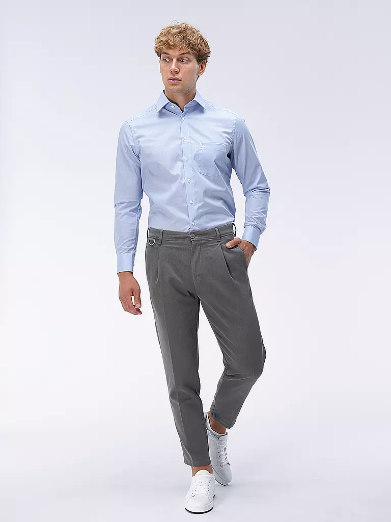 OLYMP | Camicia Modern Fit | Blu