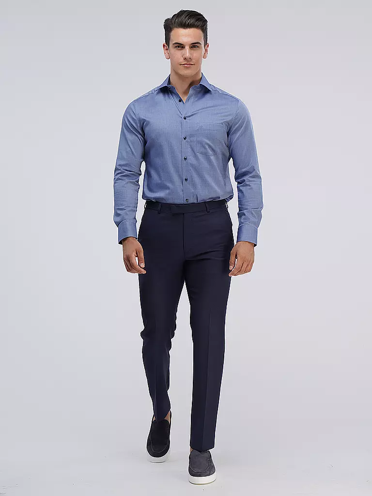 OLYMP | Camicia Modern Fit | Blu