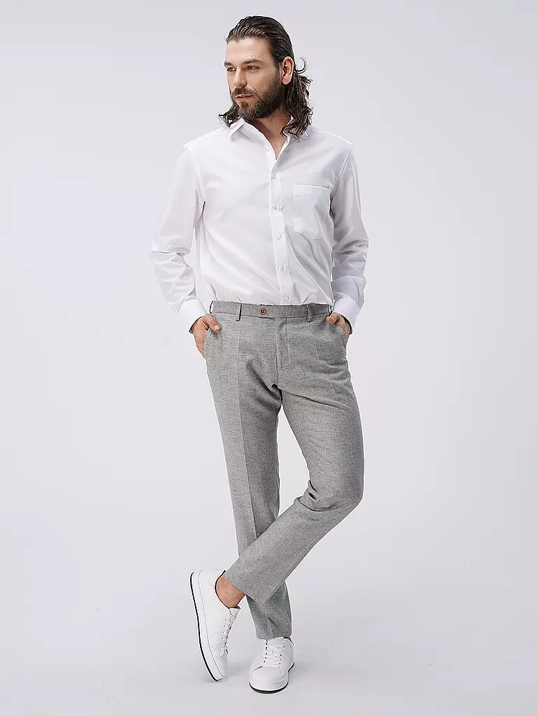 OLYMP | Camicia Modern Fit | Bianco