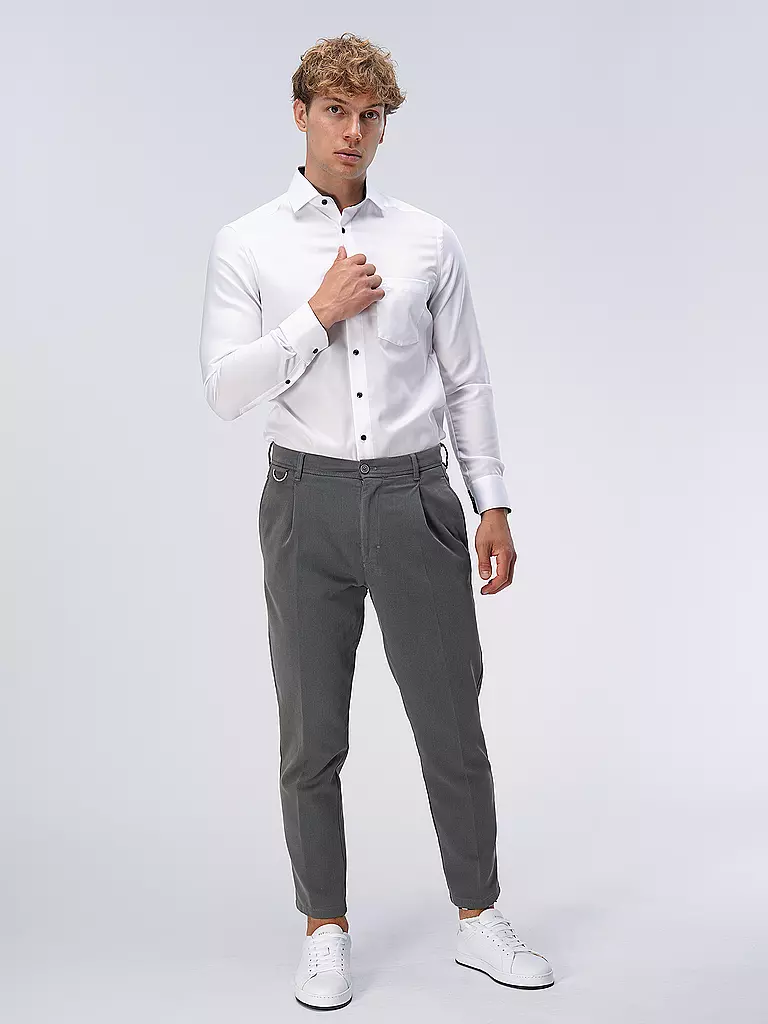 OLYMP | Camicia Modern Fit | Bianco