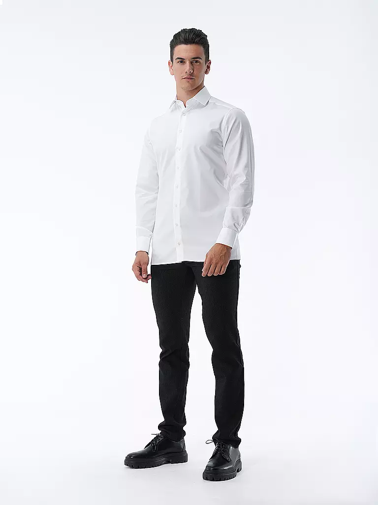 OLYMP | Camicia Modern Fit | Bianco