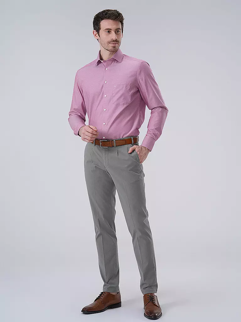 OLYMP | Camicia Modern Fit | Rosa