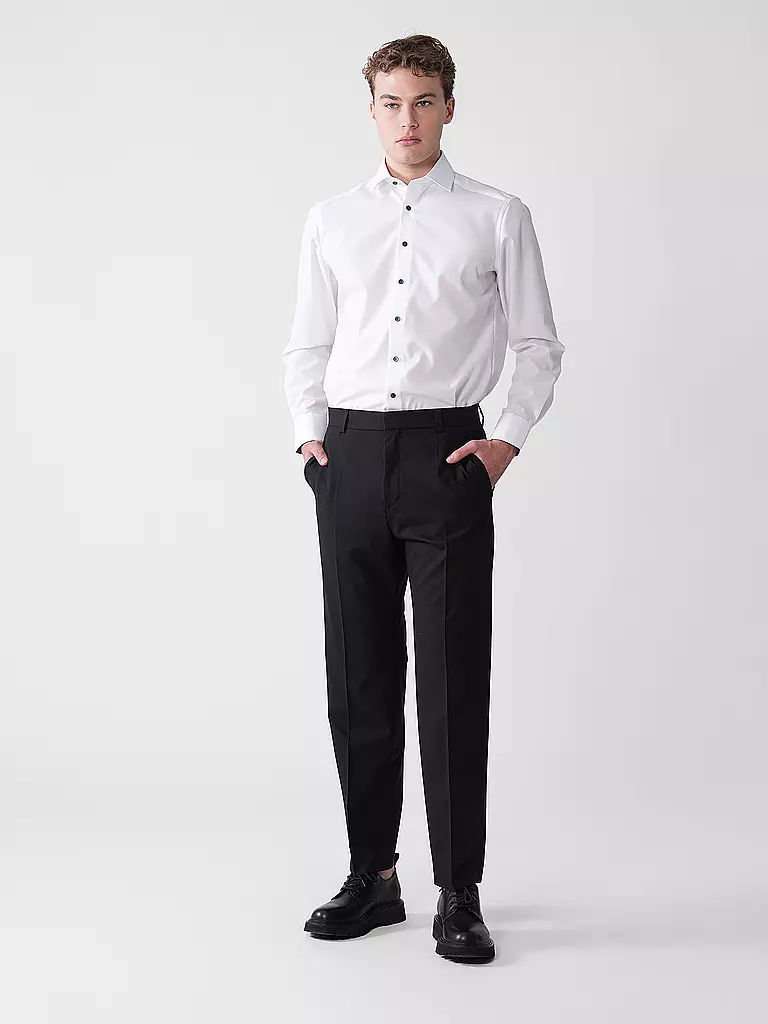 OLYMP | Camicia Modern Fit | Bianco