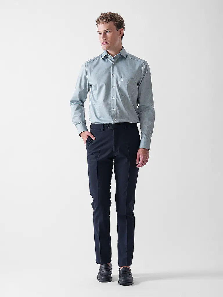 OLYMP | Camicia Modern Fit | Verde scuro