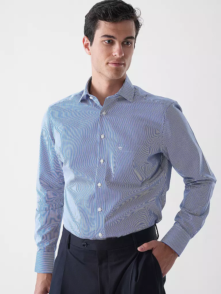 OLYMP | Camicia Modern Fit | Blu