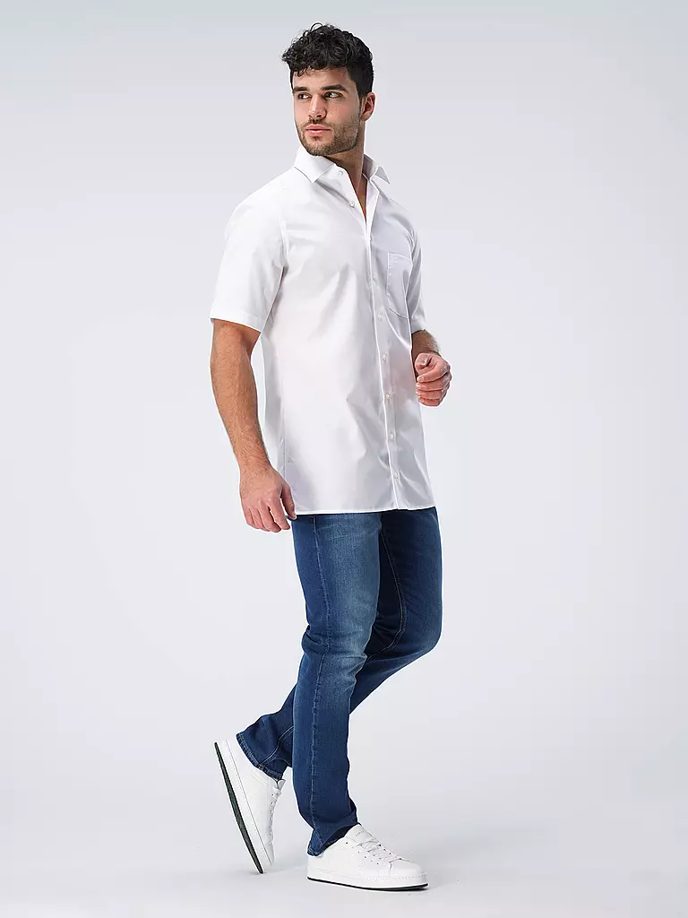 OLYMP | Camicia Modern Fit | Bianco