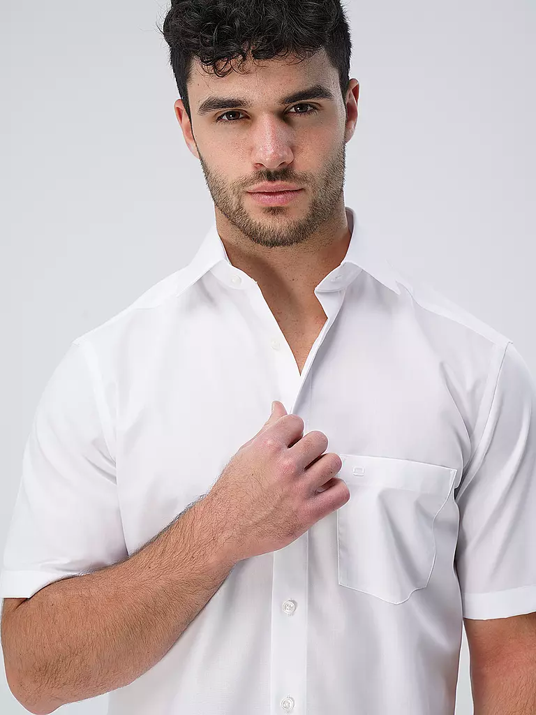OLYMP | Camicia Modern Fit | Bianco