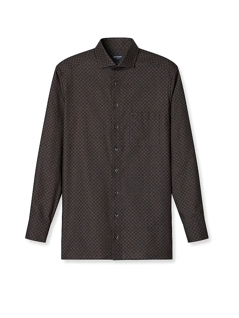 OLYMP | Camicia Regular Fit | Marrone chiaro