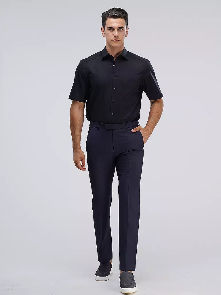 OLYMP | Camicia Regular Fit | Nero