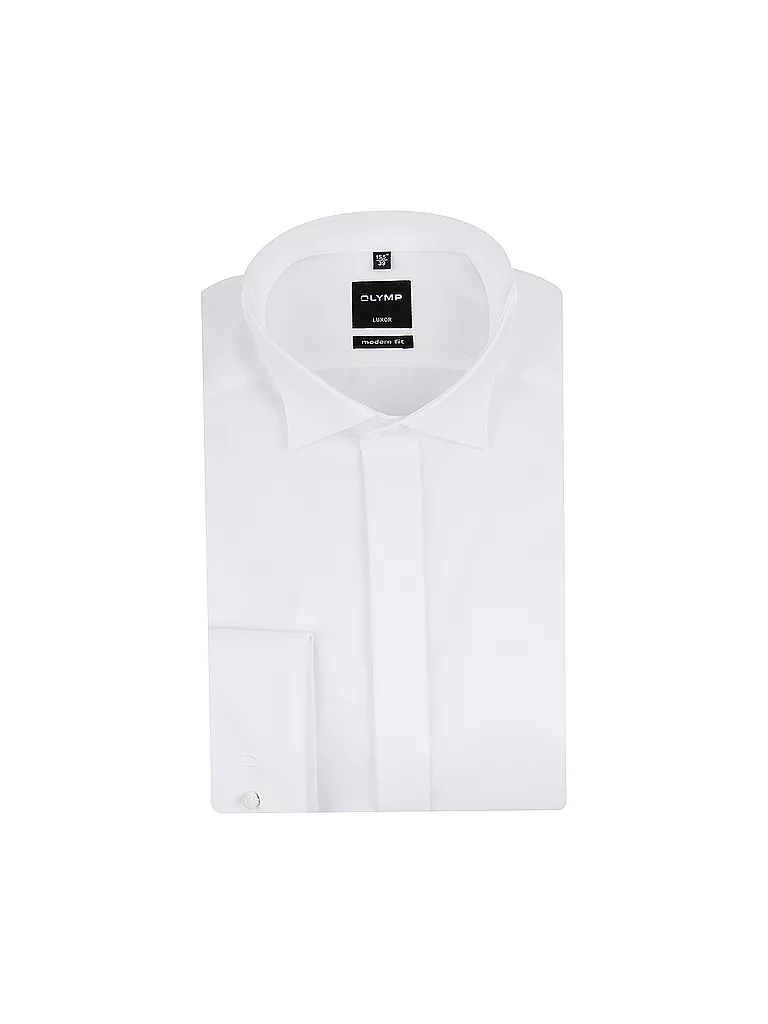 OLYMP | Hemd Modern Fit | Bianco