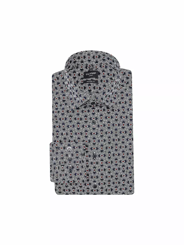 OLYMP | Hemd Modern Fit | Blu scuro