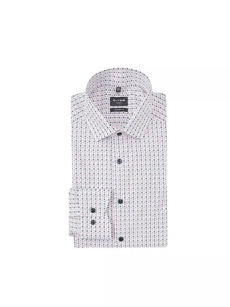 OLYMP | Hemd Modern Fit | Bianco