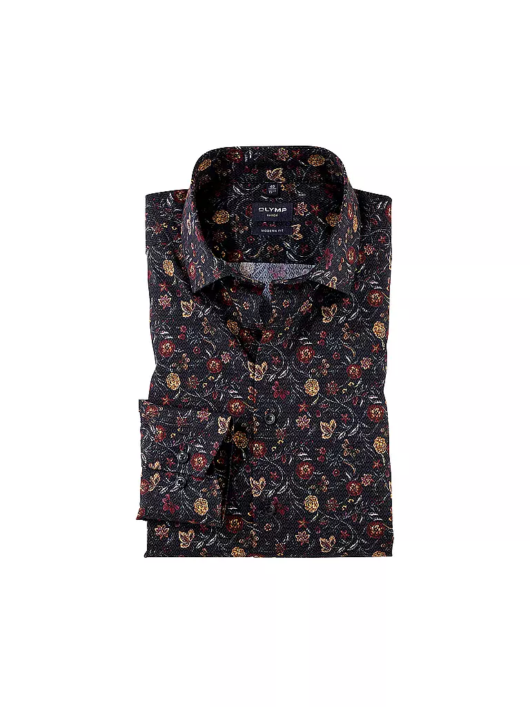 OLYMP | Hemd Modern Fit | Blu scuro