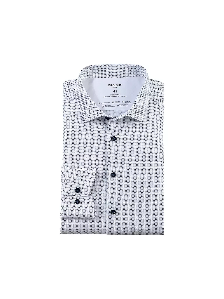 OLYMP | Hemd Modern Fit | Bianco
