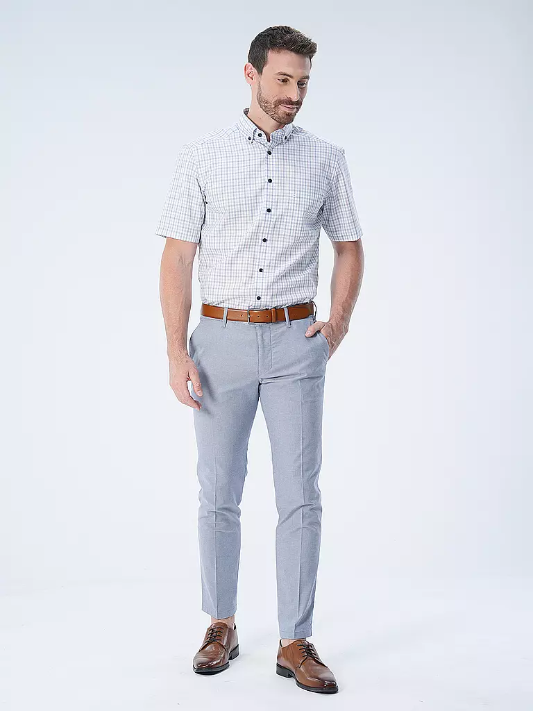 OLYMP | Hemd Modern Fit | Grigio chiaro