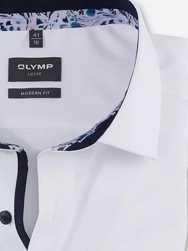 OLYMP | Hemd Modern Fit | Bianco