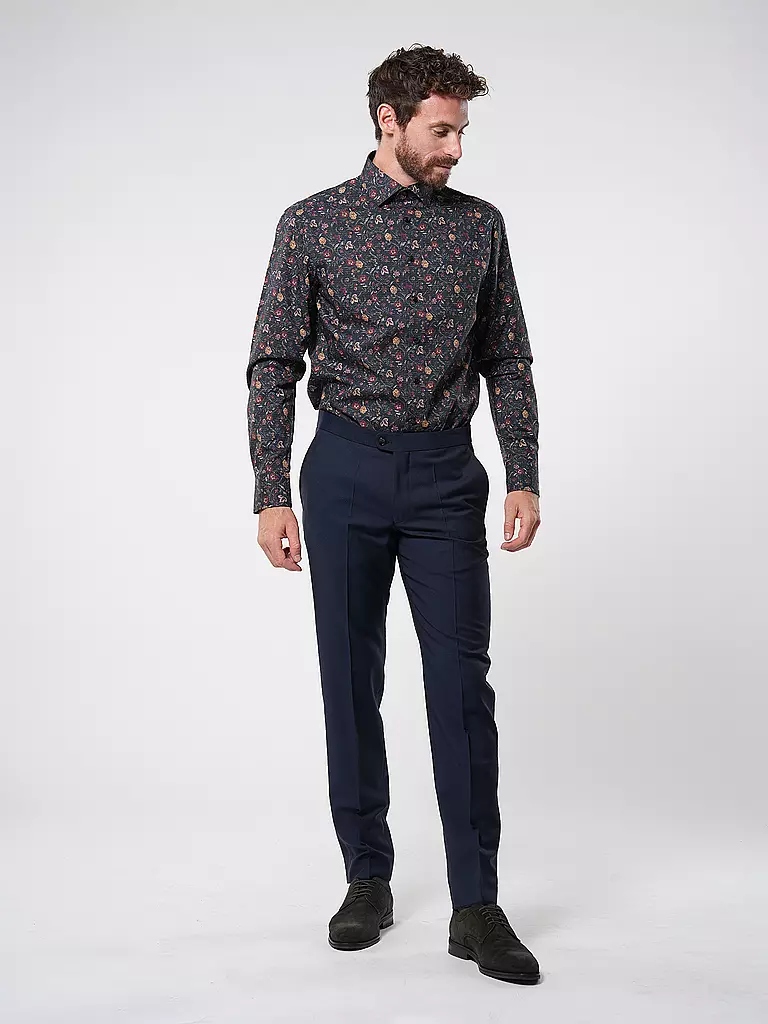 OLYMP | Hemd Modern Fit | Blu scuro
