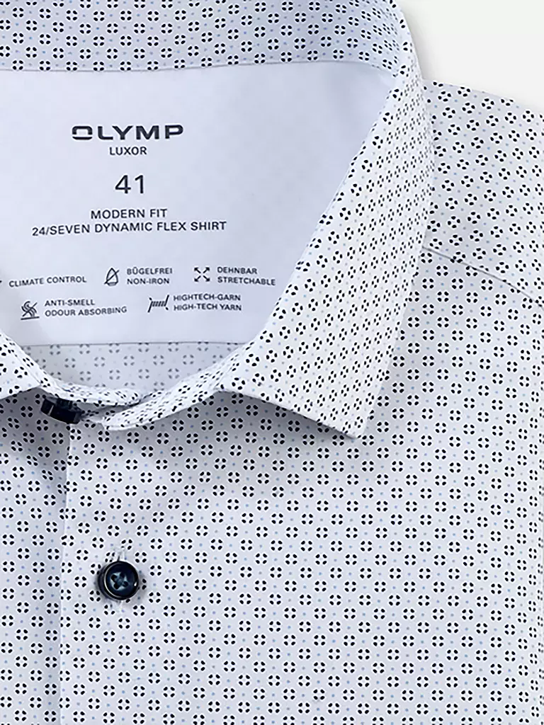 OLYMP | Hemd Modern Fit | Bianco