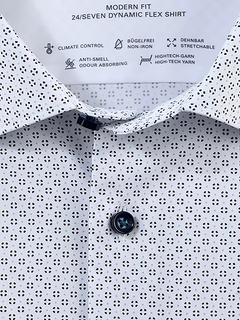 OLYMP | Hemd Modern Fit | Bianco