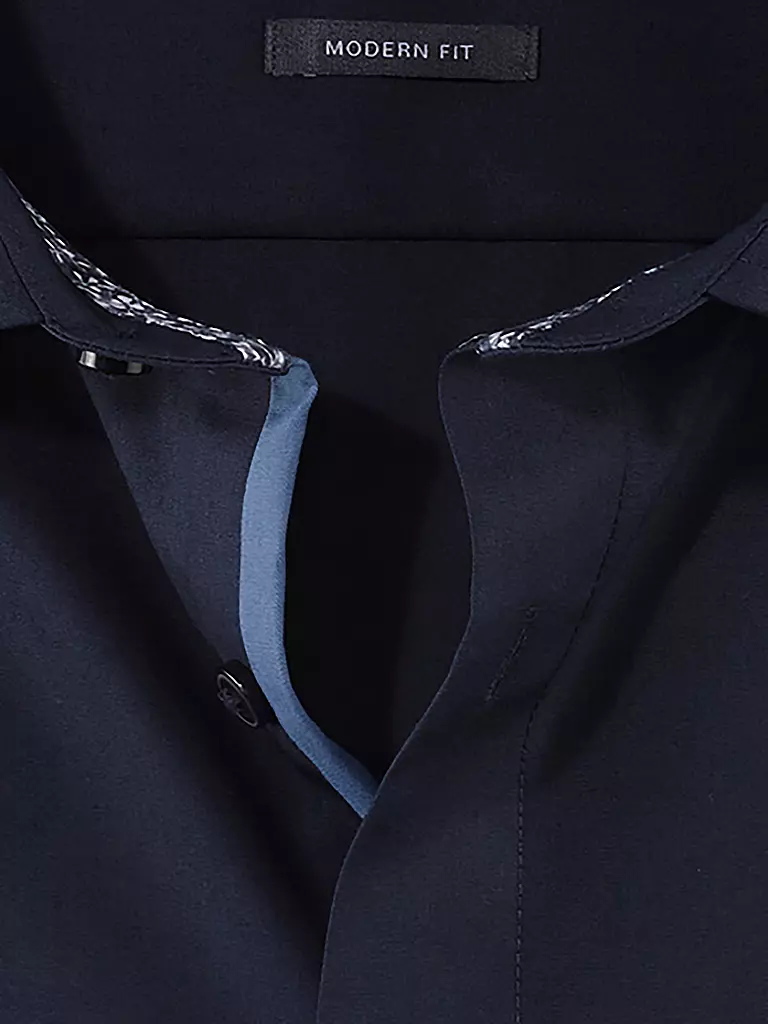 OLYMP | Hemd Modern Fit | Blu scuro