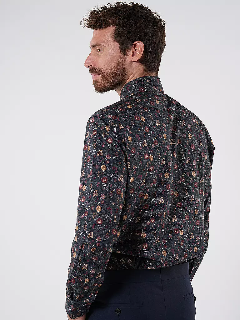 OLYMP | Hemd Modern Fit | Blu scuro
