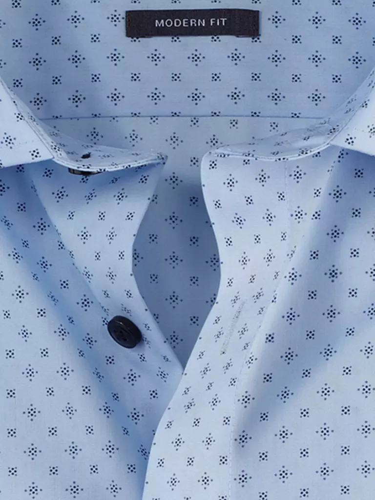 OLYMP | Hemd Modern Fit | Blu chiaro