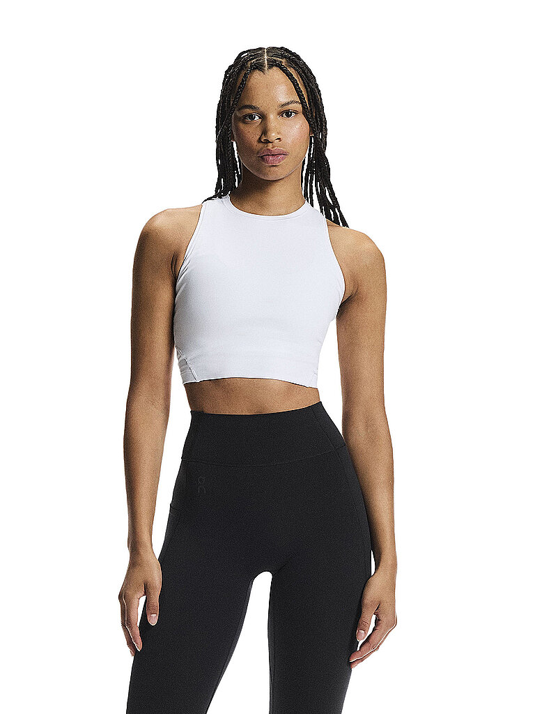 Top - Bralette Taglio Corto bianco XS