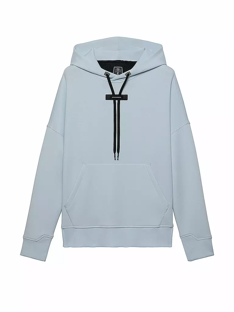 ON | Kapuzensweater - Felpa con cappuccio | Blu chiaro