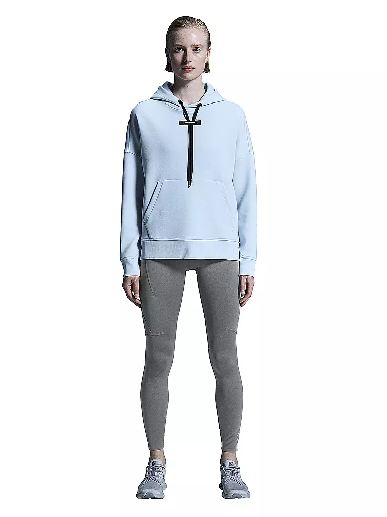ON | Kapuzensweater - Felpa con cappuccio | Blu chiaro