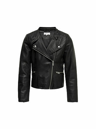 ONLY | Giacca da biker da ragazza in similpelle KONFREYA