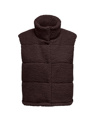 ONLY | Gilet trapuntato effetto pelliccia ONLSANDRA